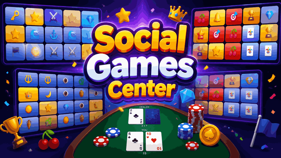 Vibrant galaxy background for social gaming